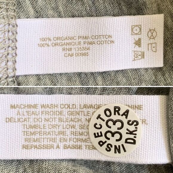 Skin‎ Worldwide Sexy Organic Pima Cotton Cami in Heathered Grey Size XXL - Picture 9 of 11